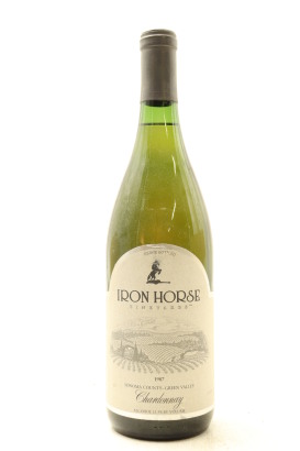 (1) 1987 Iron Horse Vineyards Chardonnay, Green Valley, USA