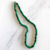 18ct Malachite Bead Necklace