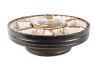 A Japanese Taisho / Showa signed Satsuma Porcelain Revolving Appetizer Dish - 2