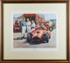 Alan Fearnley - The Rivals,&nbsp;signed by Stirling Moss *NO RESERVE* - 2