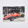 An Enzo Ferrari signed Postcard - 2