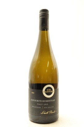 (1) 2015 Kim Crawford SP Small Parcels 'Favourite Homestead' Pinot Gris, Awatere Valley