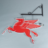 Double-Sided Reproduction of the Iconic Mobil Gas ‘Flying Red Horse’ Light - 2