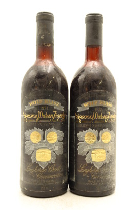 (2) 1974 Wolf Blass Black Label Cabernet Sauvignon Shiraz , South Australia