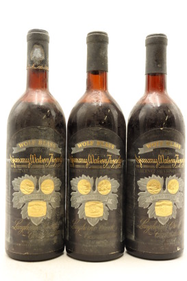 (3) 1974 Wolf Blass Black Label Cabernet Sauvignon Shiraz, South Australia