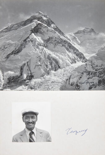 Tenzing Norgay and Everest - Alfred Gregory