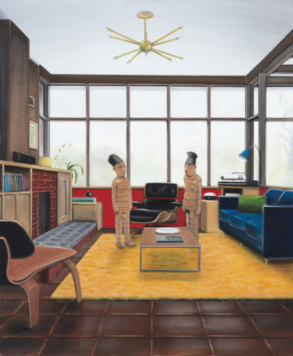 GRAHAM FLETCHER Untitled (Twin Figures II)