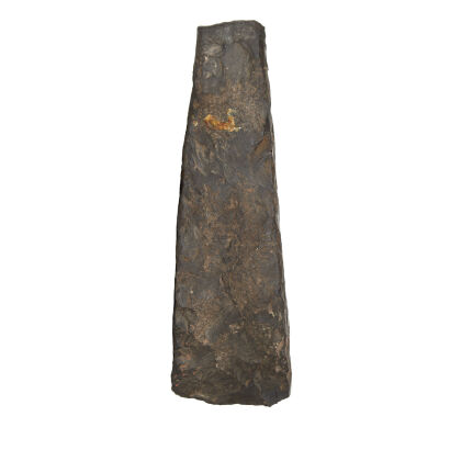 A Large Argillite Toki, Māori Adze Blade