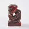 A Small Crouching Folk Art Figure - 2