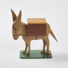 An Articulated Wood Crafted Donkey - 2