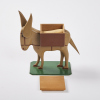 An Articulated Wood Crafted Donkey - 3