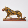 A Folk Art Wood Carved Tiger - 2