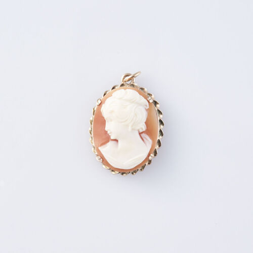 9ct Cameo Pendant