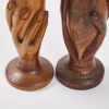 A Pair of Carved Goblets, Pitcairn Islands - 2