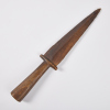 A Wood Carved Dagger - 2