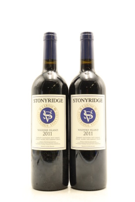 (2) 2011 Stonyridge Vineyard Larose, Waiheke Island