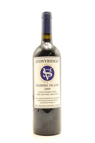 (1) 2009 Stonyridge Vineyard Larose, Waiheke Island