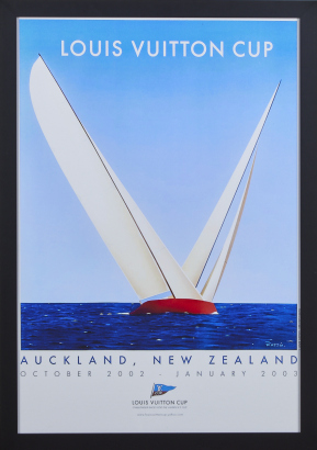 Louis Vuitton Cup Auckland 2002/2012 Print