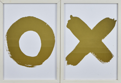 A Pair Of XO Prints