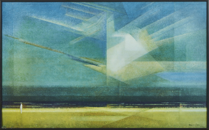 AFTER LYONEL FEININGER Bird Cloud