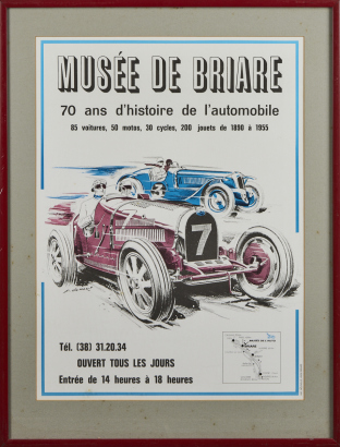 A Musee De Briare Vintage Print