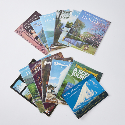 A Collection Of New Zealand Tourism Publications