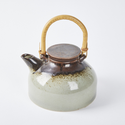 A Large Ceramic Teapot