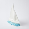A Rare Large Poole Pottery Racing Yacht Designed By John Adams And Modelled By Harry Brown - 2