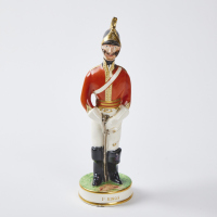 A Royal Staffordshire Old Brigade Soldier By Clarice Cliff