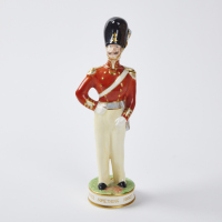 A Royal Staffordshire Old Brigade Soldier By Clarice Cliff