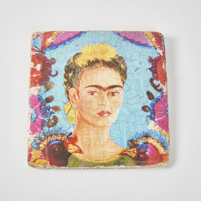 An Anna Chandler Design Frida Kahlo Tile