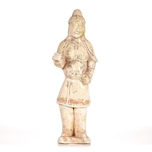 An Old Chinese Pottery Figure