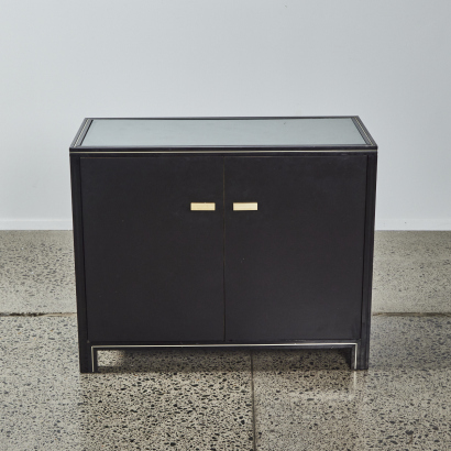 A Black Pierre Vandel Cabinet