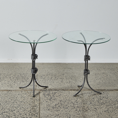 A Pair of Italian Side Tables