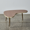 A Kidney Shaped Formica Style Coffee Table - 2