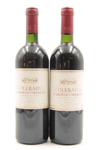 (2) 1995 Te Mata Coleraine, Hawkes Bay