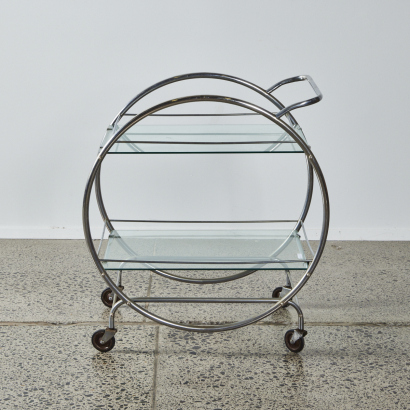 An Art Deco Style Drinks Trolley