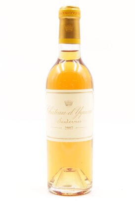 (1) 2007 Chateau d'Yquem, Sauternes 375ml