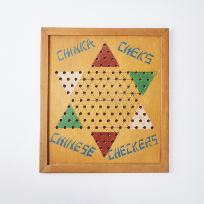 A Vintage Chinese Checkers Boards