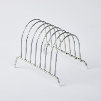 A Modernist Atomic Form Magazine Rack