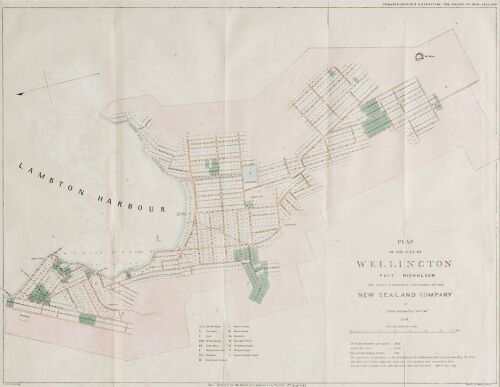 A Plan Map for the City of Wellington 