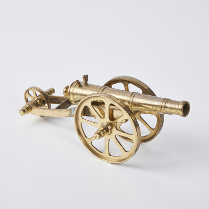 A Brass Model Canon