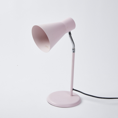 A Pink Adjustable Desk Lamp