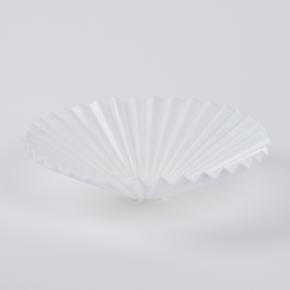 A Fan Shaped Plastic Light Shade