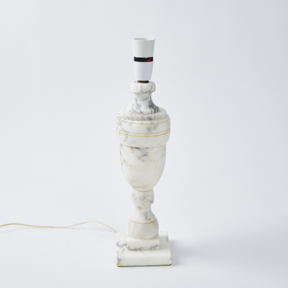 A Marble Base Table Lamp