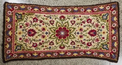 A Floral Patterned Rug