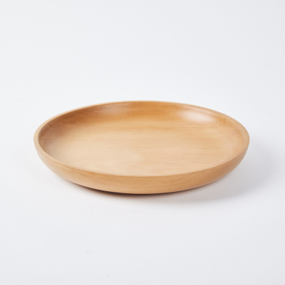 A Hand Turned New Zealand Totara Plate