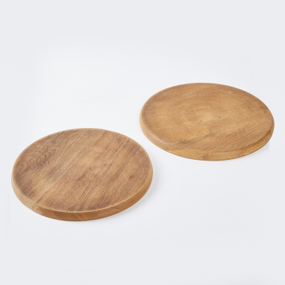 A Pair of Wooden Chopping Boards