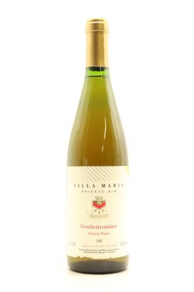 (1) 1995 Villa Maria Private Bin Gewurztraminer, Gisborne