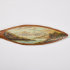 A Miniature Paddle with a Landscape Scene - 2